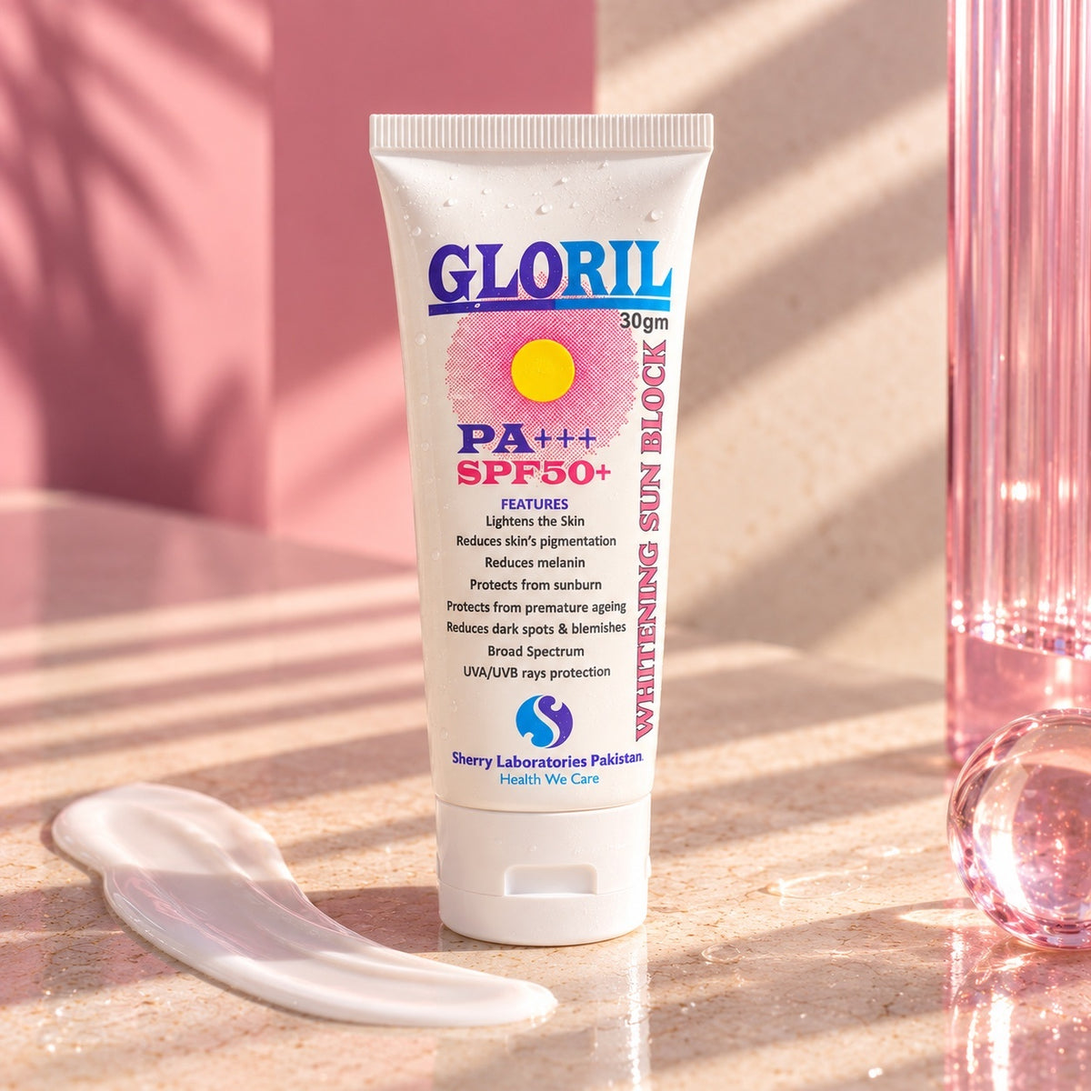 GLORIL Sunblock SPF 50+ — 30 g