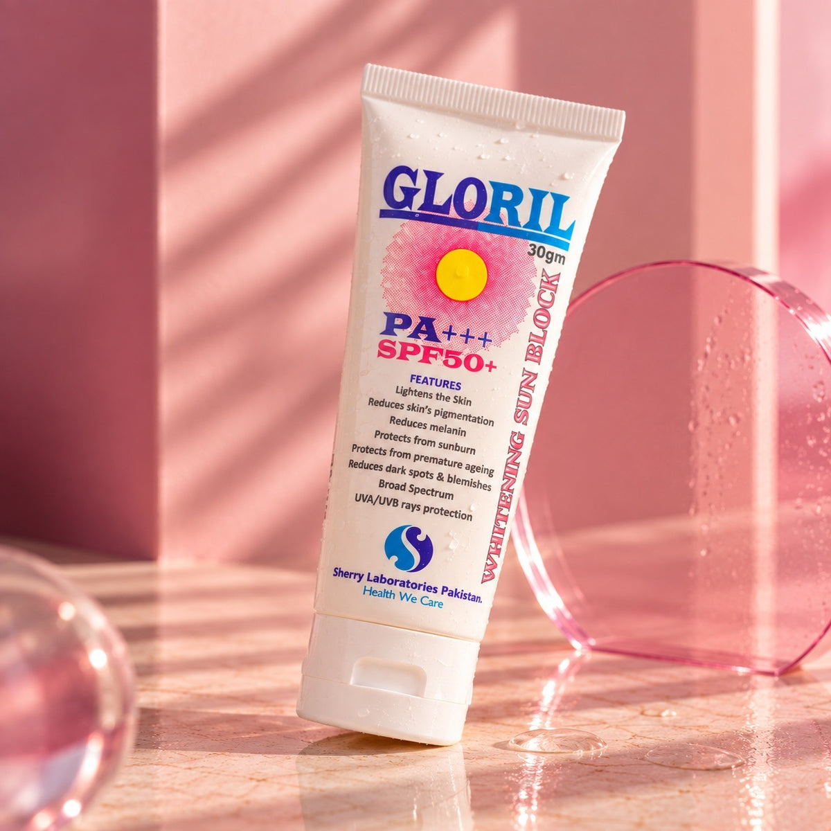 GLORIL Sunblock SPF 50+ — 30 g